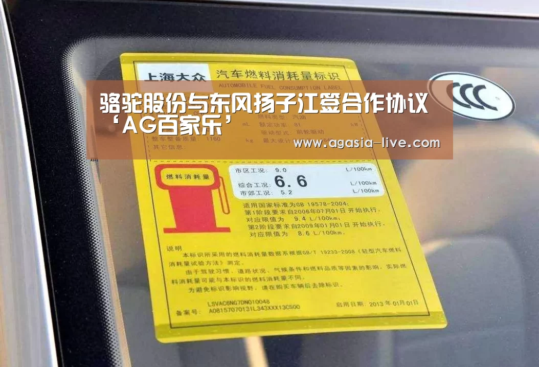 骆驼股份与东风扬子江签合作协议‘AG百家乐’(图2) AG电竞